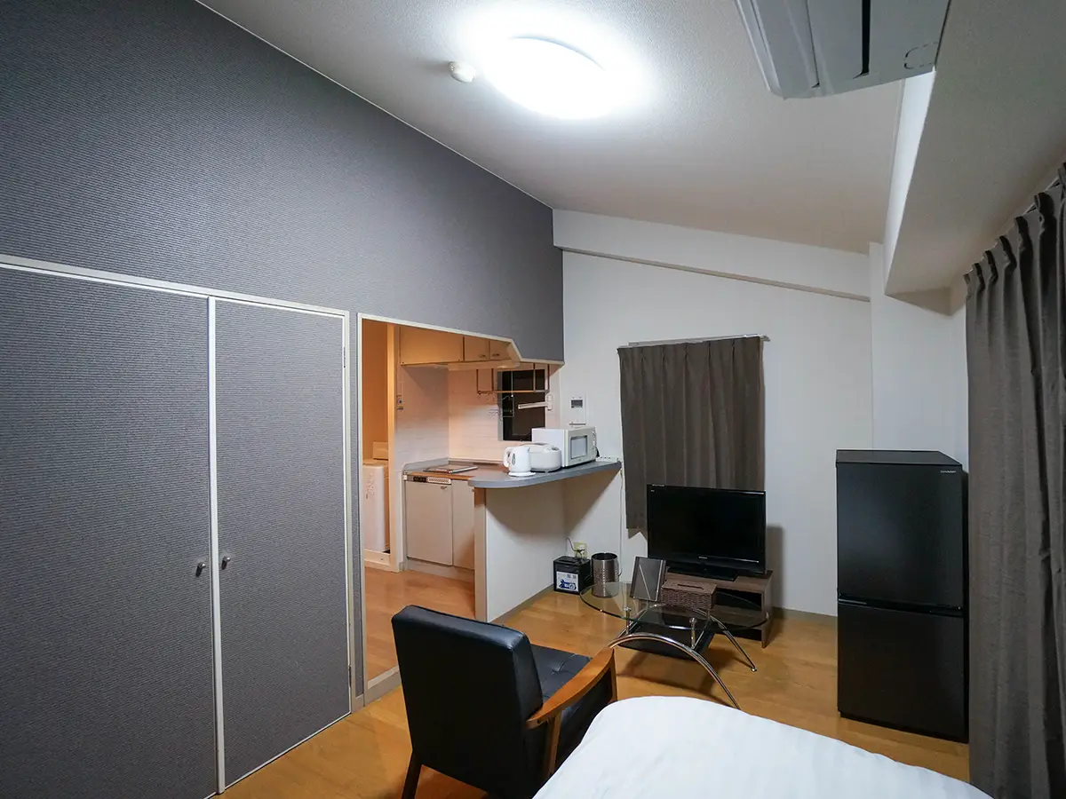 エリアワン岡山大学病院前の共有部写真