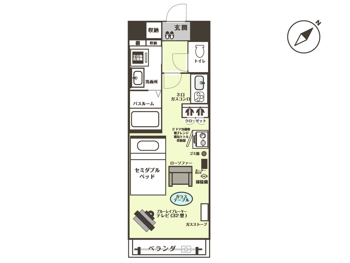 エリアワン函館市役所前の写真