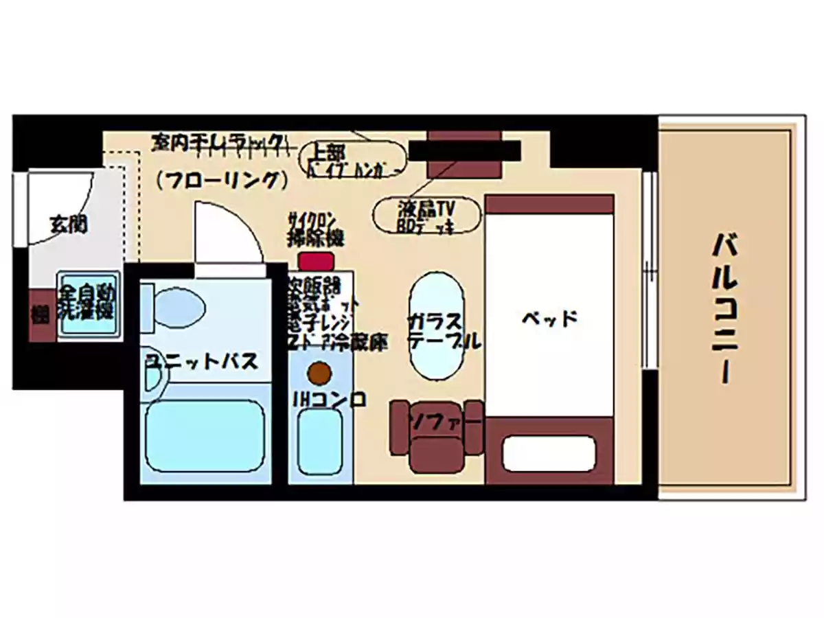 エリアワン秋田スカイパークの間取り写真