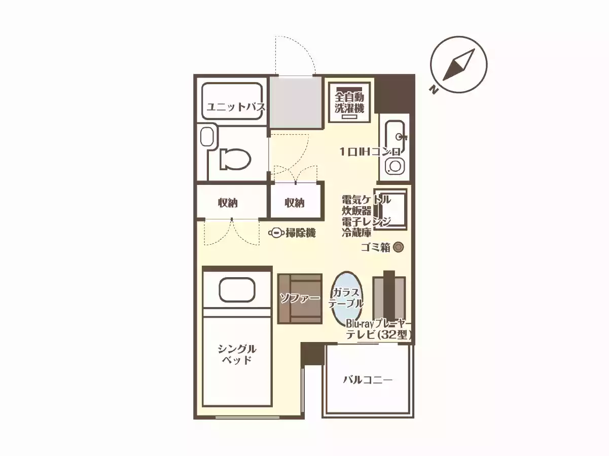 エリアワン広島駅前北の間取り写真