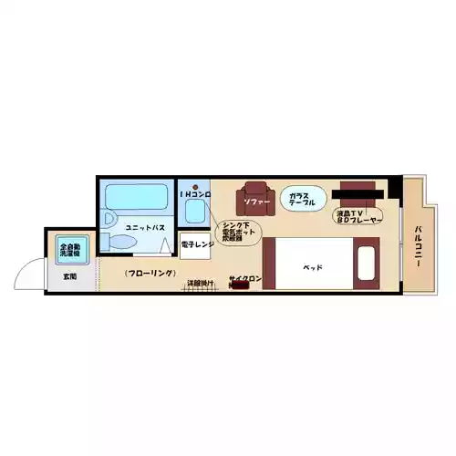 エリアワン浜松駅の間取り写真