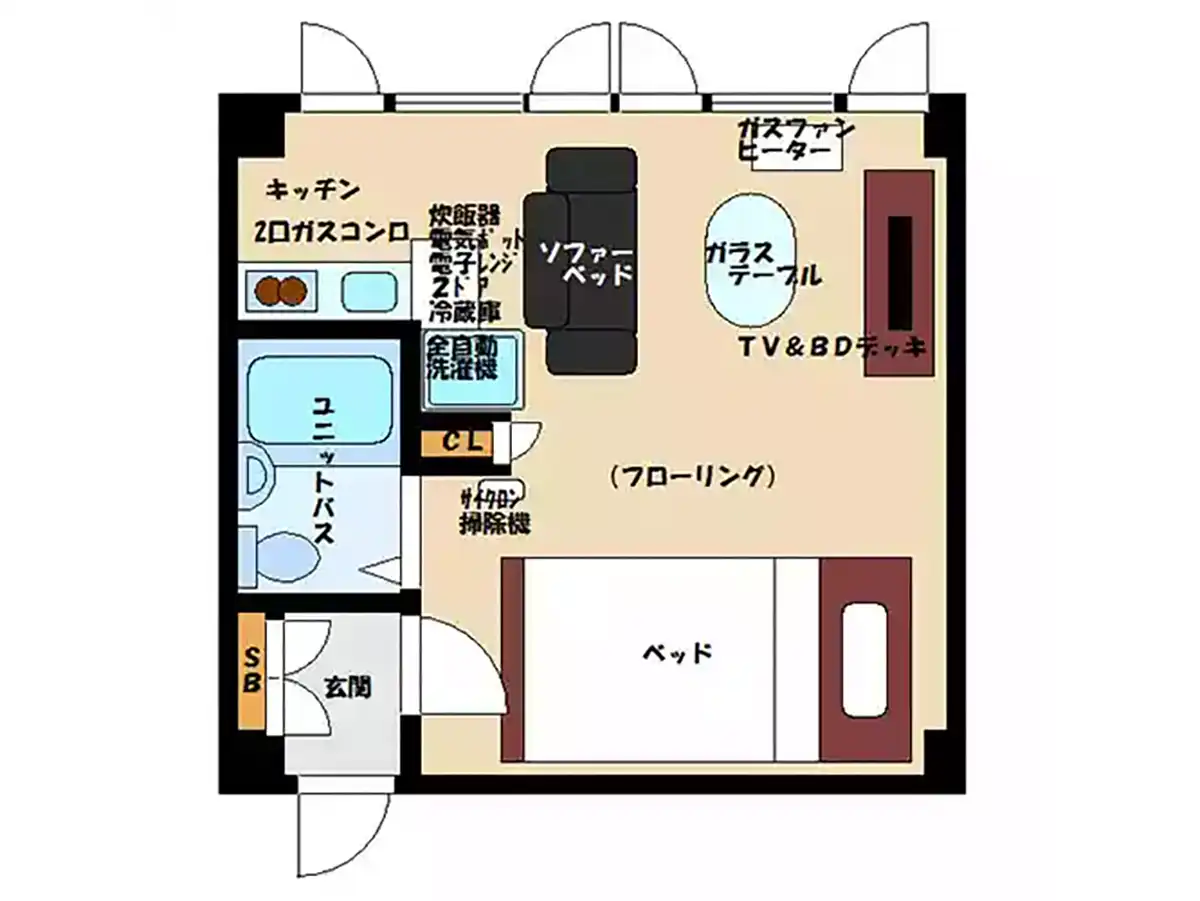 エリアワンガーデンコート釧路の写真
