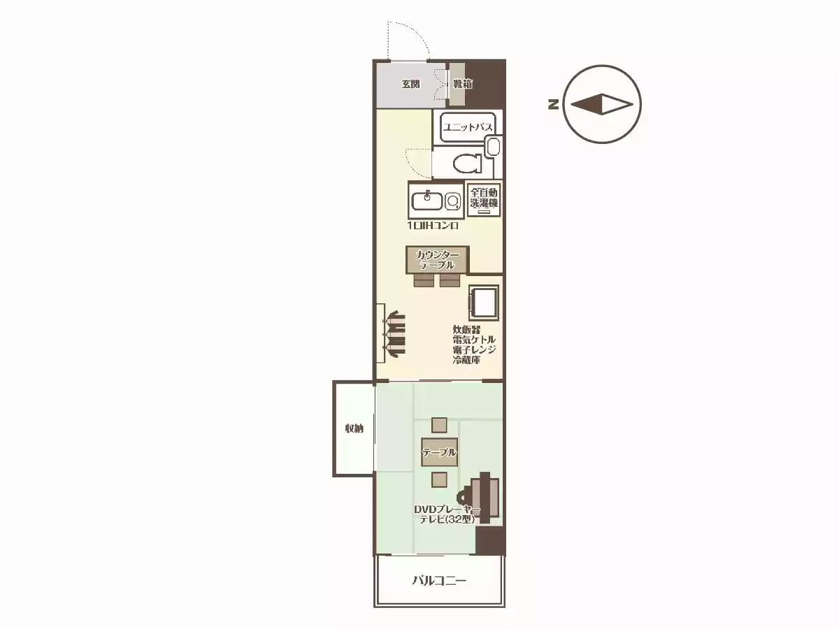 エリアワン豊岡 神鍋高原の間取り写真