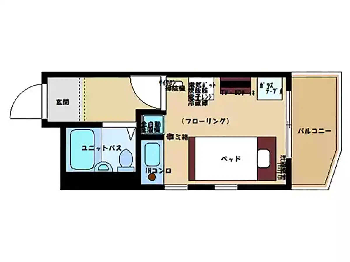 エリアワン金沢武蔵ケ辻の間取り写真