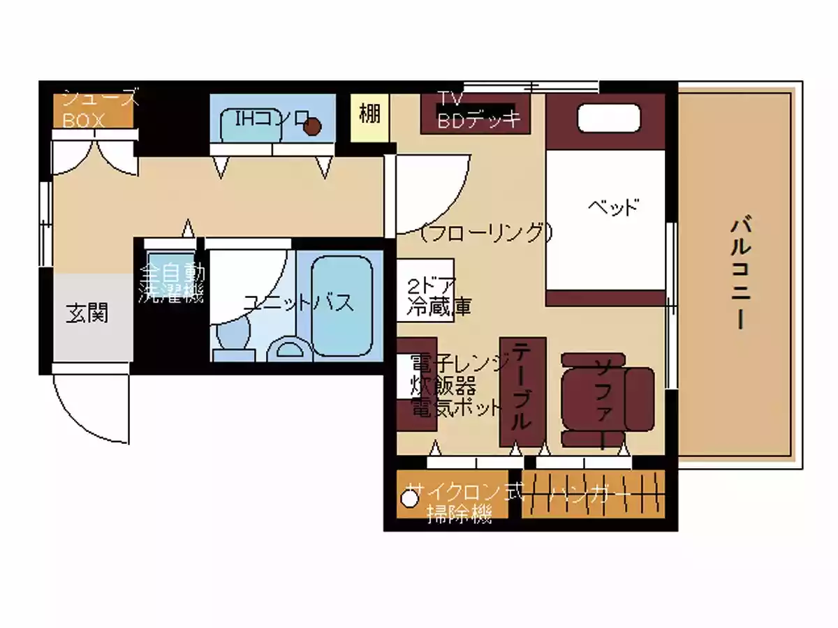 エリアワン高松片原町駅南の間取り写真