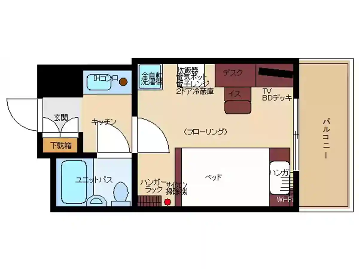 エリアワン金沢中央の間取り写真