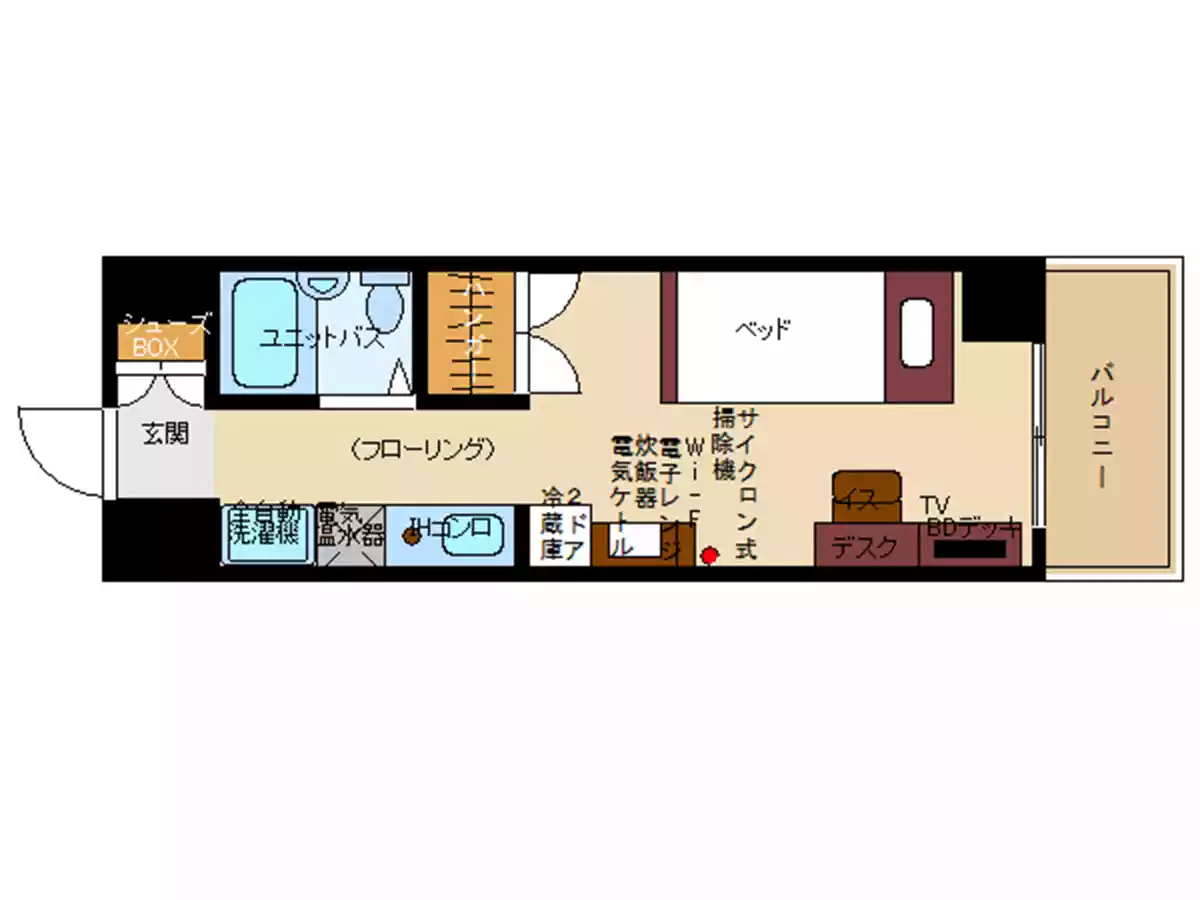 エリアワン掛川駅前の間取り写真