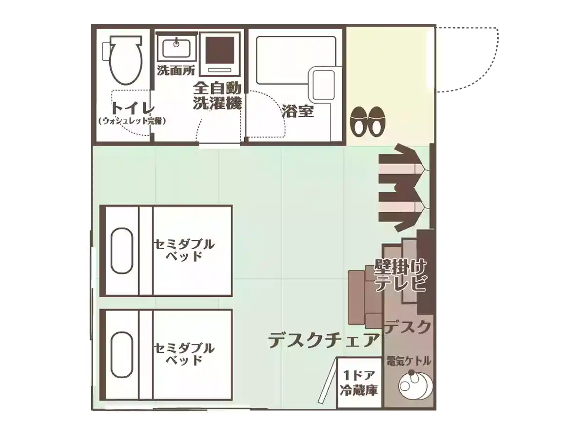 小さなホテルSHIMOKOSHIKI＜甑島・下甑島＞(和洋ツイン)(夕食/有料プランあり)の写真