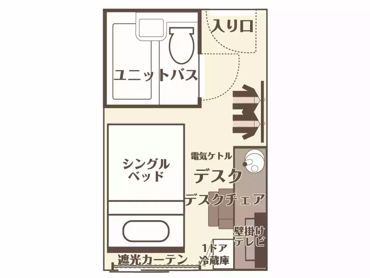 小さなホテルSHIMOKOSHIKI＜甑島・下甑島＞ (シングル)(夕食/有料プランあり)の写真