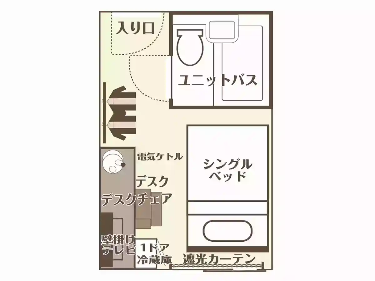 小さなホテルSHIMOKOSHIKI＜甑島・下甑島＞(シングル)(夕食/有料プランあり)　の写真